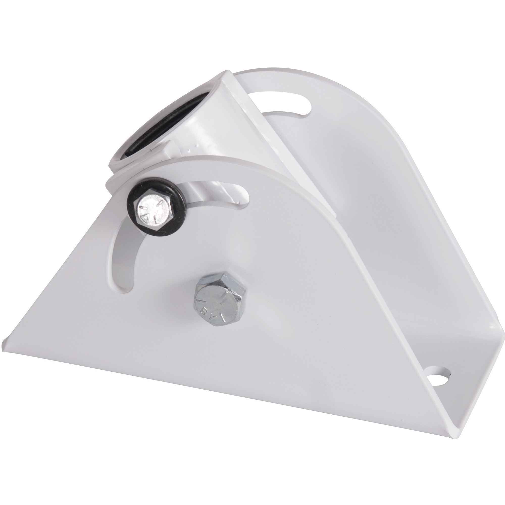 Angled Ceiling Plate - 500 lb - White