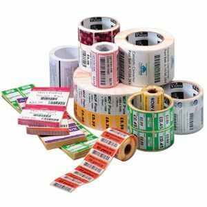 Thermal Transfer Label Paper (4 x 2) Z-Perform 2000T (1 Core) (1320/Roll) (6 Rolls/Ctn) (Top Coated Paper) (Perforated) (5 Outer) (Permanent Acrylic Adhesive) (White)