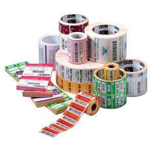 Direct Thermal Label Paper (1.2 x 0.85) Z-Select 4000D (1 Core) (2710/Roll) (6 Rolls/Ctn) (Top Coated Paper) (Perforated) (5 Outer) (All-Temp Permanent Adhesive) (White)