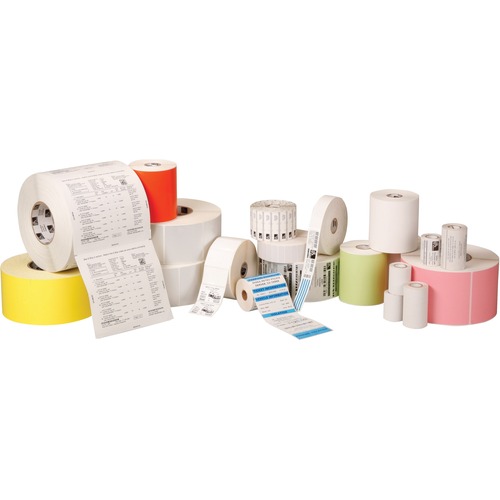 Direct Thermal Label Paper (4 x 6) Z-Perform 2000D Floodcoated (Green) (1 Core) (430/Roll) (6 Rolls/Ctn) (Top Coated Paper) (Perforated) (5 Outer) (All-Temp Permanent Adhesive)