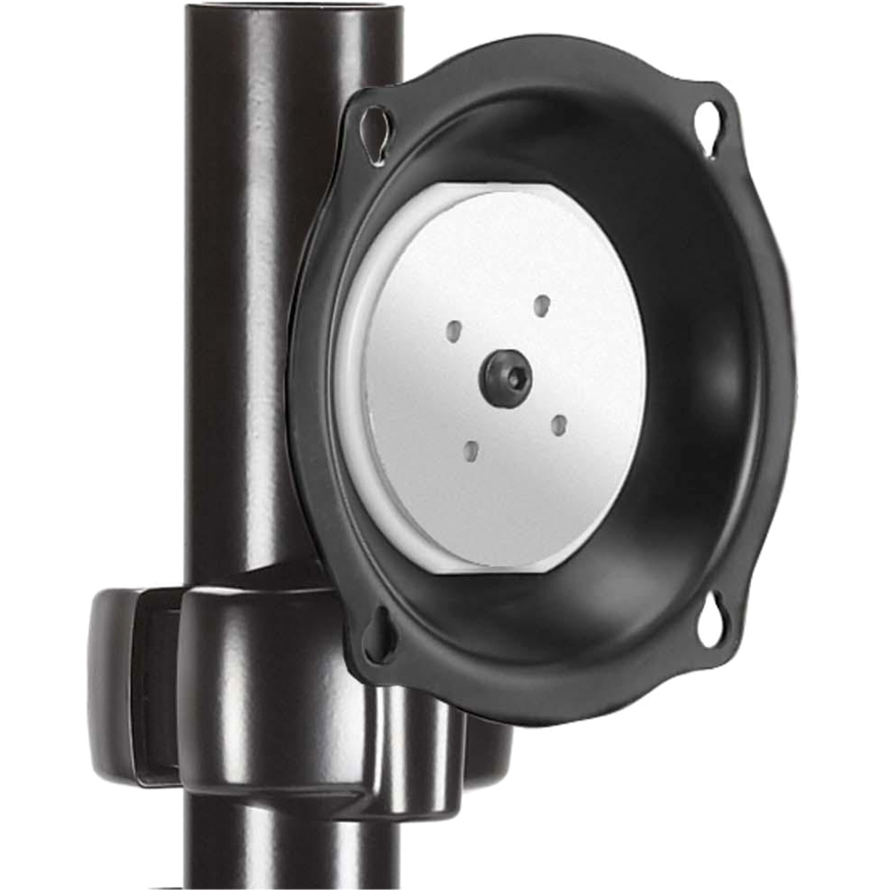 JPPU Universal Pivot/Tilt Pole Mount - 75 lb - Black