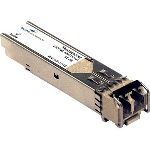 B&B SFP (mini-GBIC) Module - For Data Networking Optical Network - 1 x OC-24 - Optical Fiber - 160 MBps OC-24/STM-81.25 Gbps