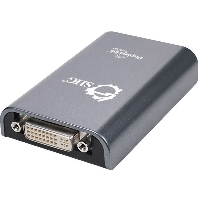 ADDS ANOTHER DVI OR VGA PORT TO YOUR USB ENABLED SYSTEM