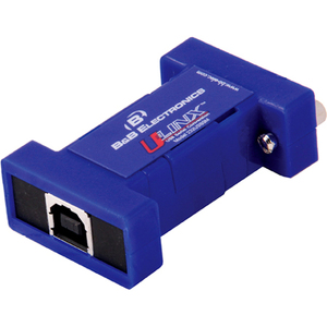 B&B USB TO SERIAL 1 PORT RS-232 WITH DB9M - 1 Pack - 1 x Type B Male USB - 1 x DB-9 Male Serial