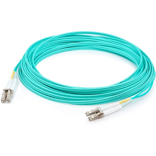 6m Laser-Optimized Multi-Mode fiber (LOMM) Duplex LC/LC OM3 Aqua Patch Cable - Fiber Optic for Network Device - Patch Cable - 19.69 ft - 2 x LC Male Network - 2 x LC Male Network - Aqua