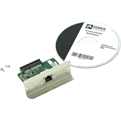 Kit Internal Printserver (Ethernet Port) ZT200 Series - 1 x Network (RJ-45) - Fast Ethernet - Plug-in Module - 100 Mbps