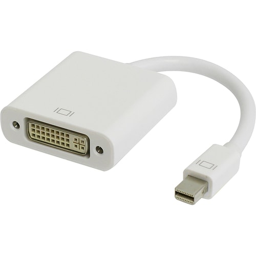 Mini DisplayPort To DVI-I M/F Adapter - Mini DisplayPort/DVI for Video Device MacBook Mac mini Mac Pro MacBook Air MacBook Pro Monitor Projector - 1 Pack - 1 x Mini DisplayPort Male Digital Audio/Video - 1 x DVI-I Female Video