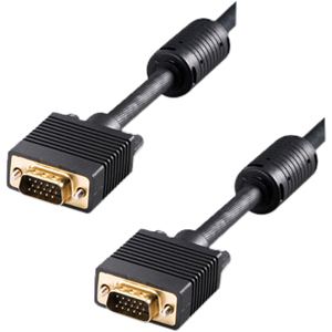 Featuring dual ferrite cores for superior image clarity 4XEMs High Quality Coax M/M VGA Cables are designed to provide outstanding video quality for high resolution VGA applications of 1920x1200 and above. This durably constructed male to male coaxial VG