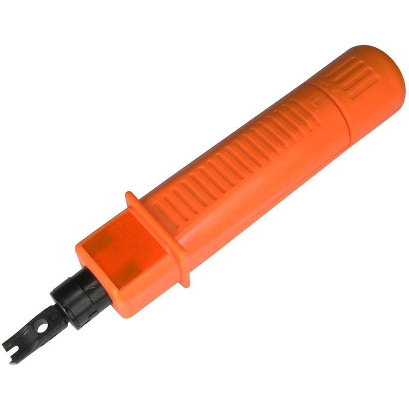 110/66 Impact Punchdown Tool For Cat5/Cat6 Network Cable - Orange - Alloy Steel - 5.76 oz