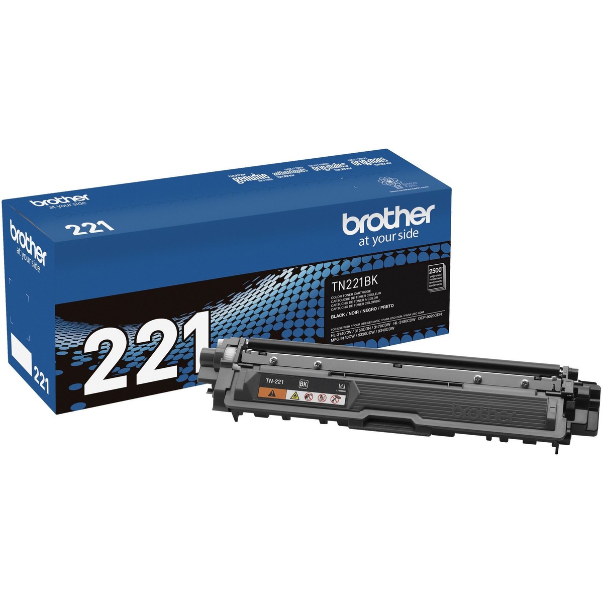 HL-3140CW 3170CDW 3180CDW MFC-9130CW 9330CDW 9340CDW Black Toner Cartridge (2500 Yield)