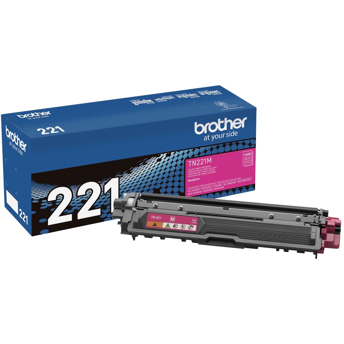 HL-3140CW 3170CDW 3180CDW MFC-9130CW 9330CDW 9340CDW Magenta Toner Cartridge (1400 Yield)