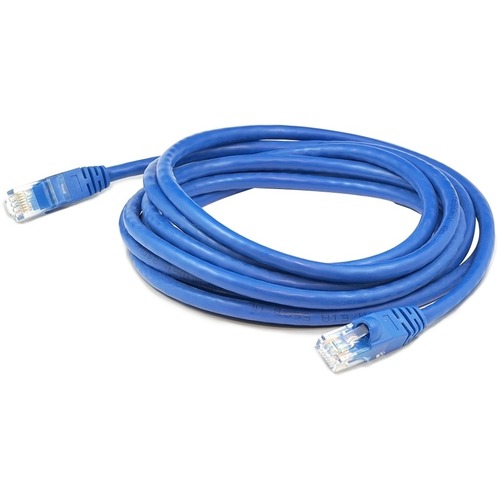 10PK 3FT CAT6A BLUE SNAGLESS RJ-45 M/M COPPER BOOTED PATCH CABLE