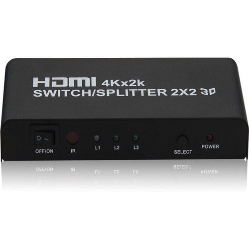 2X2 HDMI MATRIX VIDEO SPLITTER 1080P 4KX2K 1920X1080 2YR WARRANTY