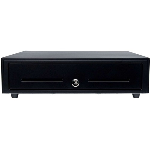 CASH DRAWER CD3-1616BKC48-S2 BLACK 16WX16D PRINTER DRIVEN 4BILL-8COIN FOR CANADA 2 MEDIA SLOTS CABLE INCLUDED