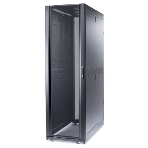 NETSHELTER SX 52U 600MM WIDE X 1200MM DEEP ENCLOSURE WITH SIDES BLACK