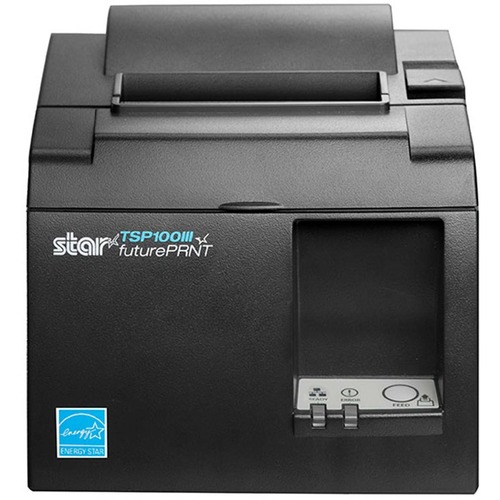 TSP143IIILAN GY US TSP100III THERMAL PRINTER CUTTER ETHERNET (LAN)  GRAY INTERNAL POWER SUPPLY AND ETHERNET CABLE INCLUDED REPLACES 39463110