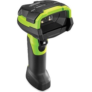 DS3678 HIGH PERFORMANCE 1D/2D IMAGER CORDLESS FIPS USB KIT INCLUDES SCANNER 7 FOOT USB CABLE CRADLE AND POWER REQUIRES LINE CORD (23844-00-00R)  VIBRATION MOTOR INDUSTRIAL GREEN