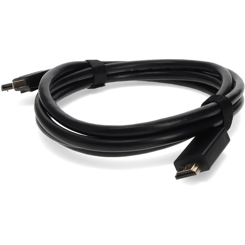 DISPLAYPORT/HDMI M/M CBL 6FT BLACK ADPTR CBL REQUIRES DP++