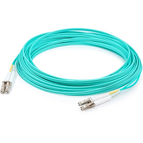 3M LC (MALE) TO LC (MALE) AQUA OM4 DUPLEX RISER FIBER PATCH CABLE