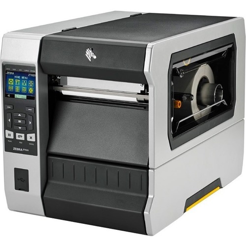 PRINTER TT ZT620; 6 inch  300 DPI US CORD SERIAL USB GIGABIT ETHERNET BLUETOOTH 4.0 USB HOST CUTTER COLOR ZPL