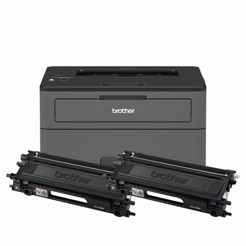 Mono Laser Printer (36 ppm) (600 MHz) (64 MB) (2400 x 600 dpi) (Duty Cycle 10000) (Duplex) (USB) (Ethernet) (Wireless) (250 Sheet Input Cap)