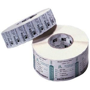 Label Paper 1.5 x 1in Thermal Transfer Zebra Z-Select 4000T 1 in core - Permanent Adhesive - 1.50 inch Width x 1 inch Length - 2260/Roll - 1 inch Core - Thermal Transfer - White - Paper Acrylic - 8 / Roll