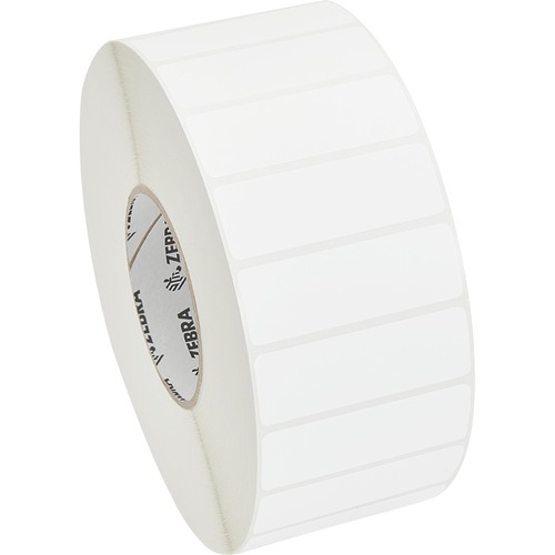 Label Paper 3 x 1in Thermal Transfer Zebra Z-Perform 2000T 3 in core - Permanent Adhesive - 3 inch Width x 1 inch Length - 5500/Roll - 3 inch Core - Thermal Transfer - White - Paper Acrylic - 6 / Roll