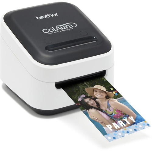 Full Colour Label Printer (Tape Type: CZ) (Tape Sizes: 9mm Up To 50mm) (8mm/sec) (313 dpi) (USB) (Wireless) (Auto Power Off) (Cutter)