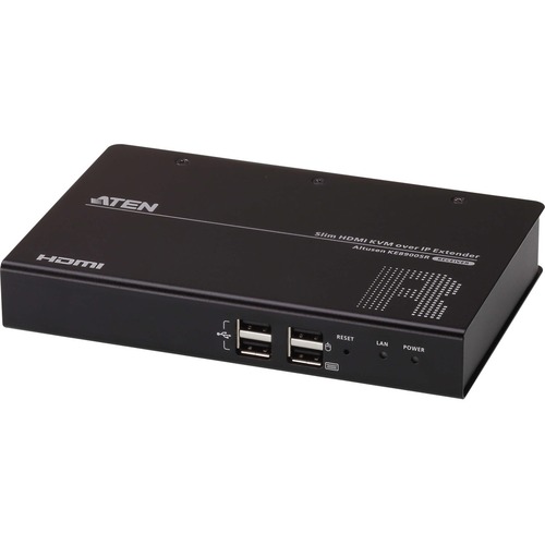 SLIM HDMI SINGLE DISPLAY KVM OVER IP RECEIVER