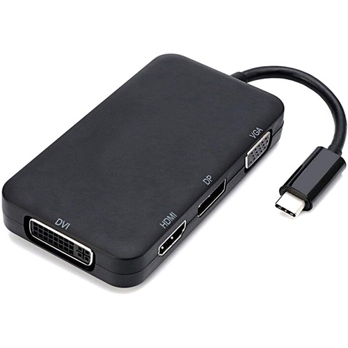 USBC 4IN1 MULTIPORT VIDEO PD CHARGING DVI HDMI VGA DP