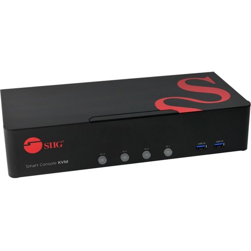 4PT DVI Dual-Link Smart Console SWT w USB3.0 Multi-Media