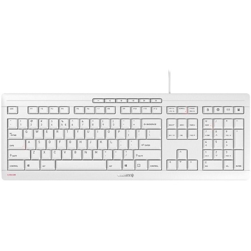 CORDED-LIGHT GREY 18 ULTRASLIM  US INTL 104 LAYOUT with 10 ADDITIONAL HOTKEYS.