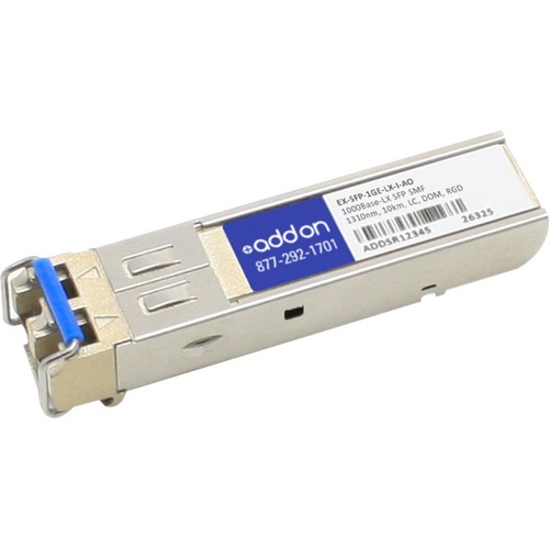 JUNIPER EX-SFP-1GE-LX-I COMP TAA 1G-LX LC 1310NM 10KM SFP XCVR