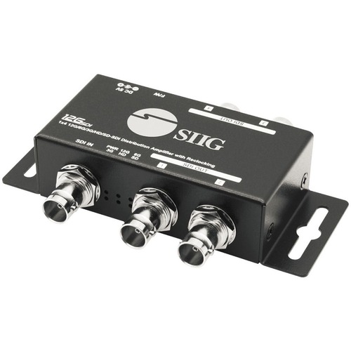 DUPLICATES AND SPLITS ONE 12G SDI INPUT INTO FOUR 12G SDI OUTPUTS FOR REAL TIME