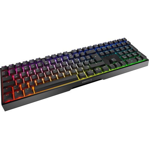 MX 3.0S FS WIRED RGB KEYB BLK RED SILENT SWITCH TOP LASING