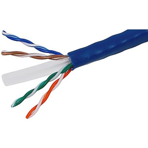 1000FT CAT5E CABLE BLUE CMR STRANDED RJ45 LAN WIRE IN-WALL