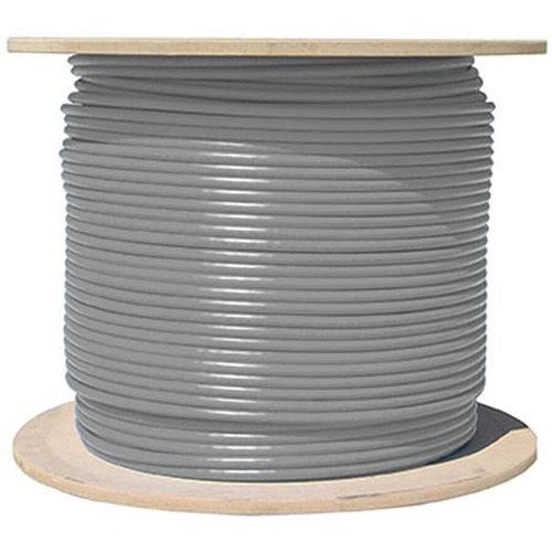 1000FT ROLL OF CAT6A 500MHZ UTP CABLE 23AWG UTP 0.58MM 4PR GREY