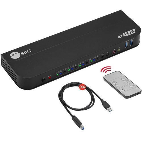 4X1 HDMI 4K HDR KVM USB 3.0 SWITCH