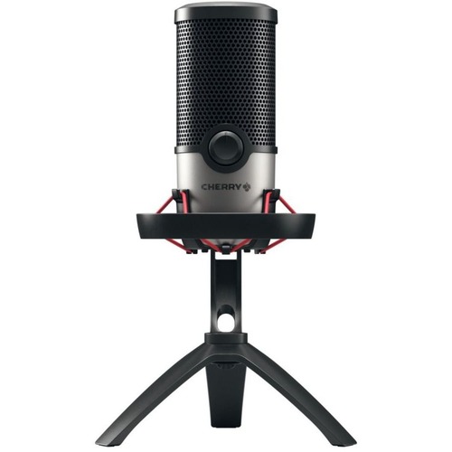 UM 6.0 USB MICROPHONE WITH SHOCK MOUNT FOR STREAMING AND OFFICE USE.