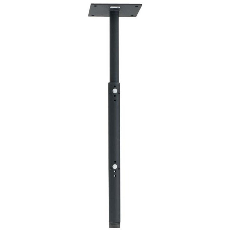 8 (203 MM) CEILING PLATE WITH ADJUSTABLE 1.5 NPT COLUMN BLACK