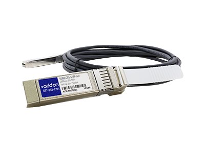 5m Extreme Compatible SFP+ DAC - Direct attach cable - SFP+ to SFP+ - 16.4 ft - twinaxial - SFF-8431/SFF-8432 - passive - for Extreme Networks ExtremeCloud E2120 E3120