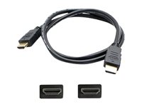 25ft HDMI - HDMI cable - HDMI (M) to HDMI (M) - 25 ft - black (pack of 5)