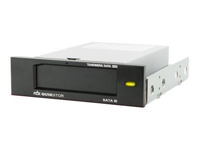 Tandberg RDX QuikStor - Disk drive - RDX - Serial ATA - internal - 3.5 inch - black