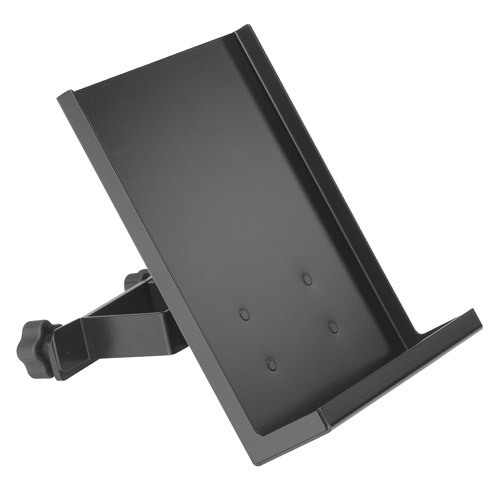 Mounting Shelf - 25 lb Load Capacity - Anodized Aluminum - Black