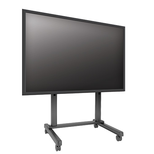 FUSION TV Stand - 105 inch to 90 inch Screen Support - 500 lb Load Capacity75.7 inch Width x 40.3 inch Depth - Floor Stand - Black