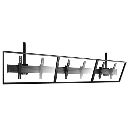 FUSION Ceiling Mount for Flat Panel Display - 40 inch to 55 inch Screen Support - 375 lb Load Capacity - Black