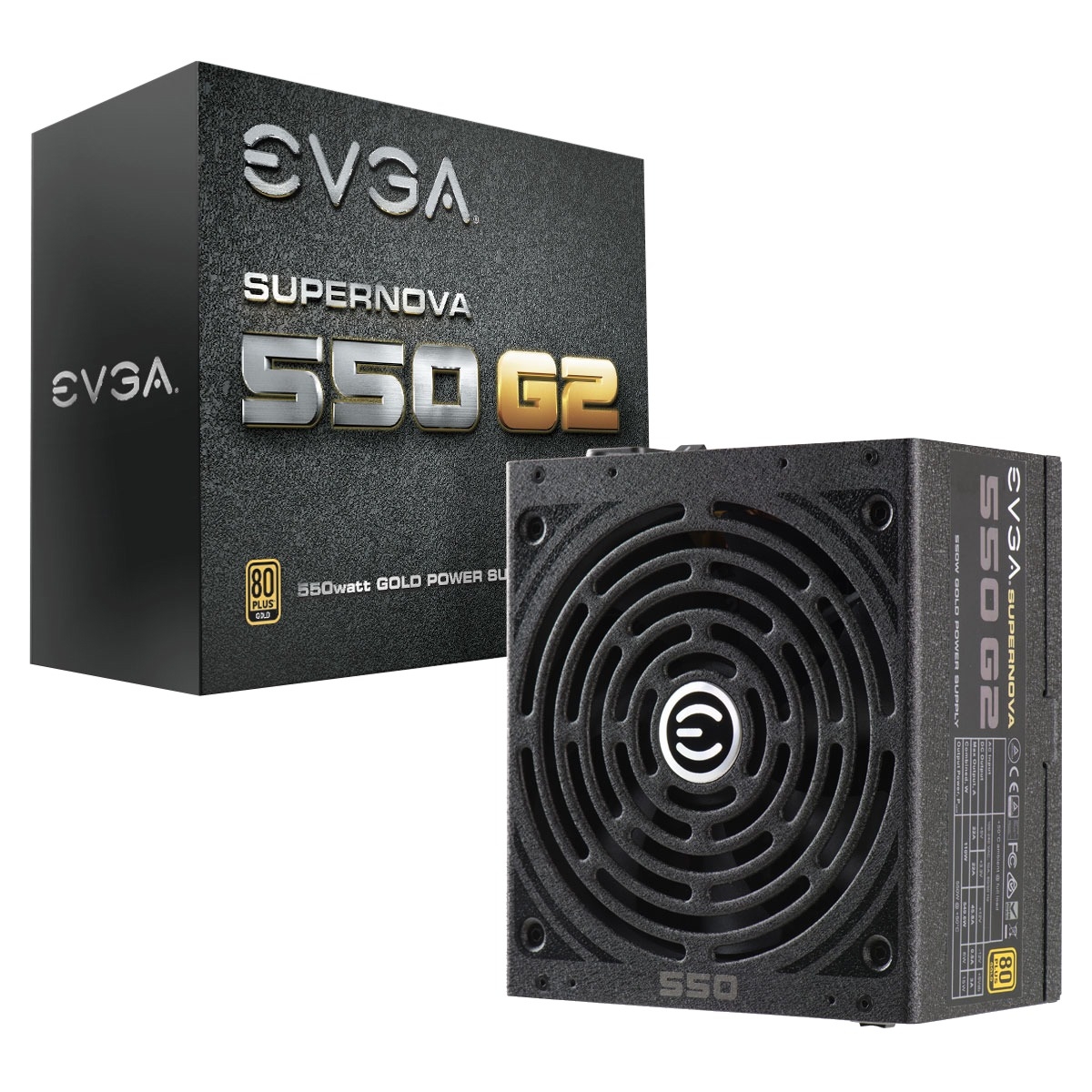 SuperNOVA 550 G2 Gold 550W with Free Power on Self Tester PSU Retail