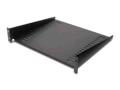 Rack shelf (ventilated) - black - 2U - for NetShelter 2; NetShelter EP; NetShelter ES; NetShelter SX; Netshelter VX; NetShelter WX