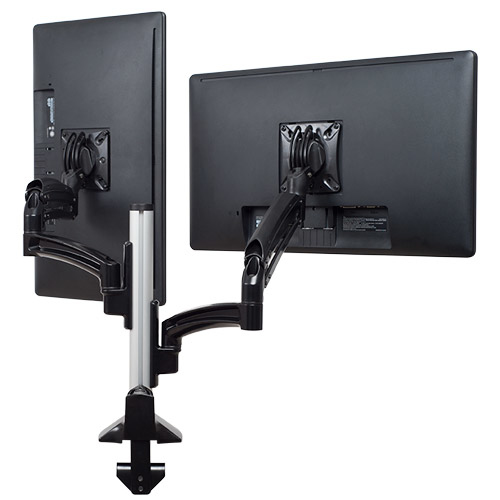 KONTOUR K1C DUAL MONITOR DYNAMIC COLUMN MOUNT REDUCED HEIGHT