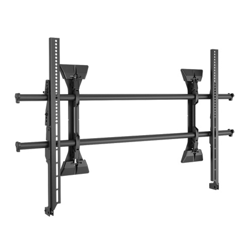 Fusion Wall Fixed Wall Mount for Flat Panel Display - 55 inch to 82 inch Screen Support - 250 lb Load Capacity - Black